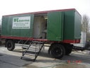Großer Toilettenwagen