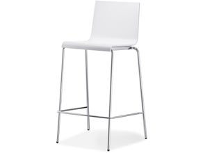 Design Barhocker Kuadra mieten – Weiß & Modern – Stapelbar & Ergonomisch