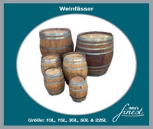 Weinfass // Holzfass - Perfekt als Stehtisch - Loungetisch für Ihr Fest / in verschiedene Größen