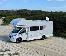 Unser Familienwohnmobil der Marke Roller für bis zu 7 Personen mit toller Ausstattung