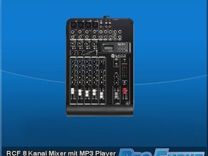 RCF 8 Kanal Mixer mit MP3 Player