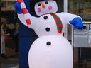 aufblasbarer Schneemann, Weihnachtsmann, inkl. 19%MwSt. - Galerie - Bild 1