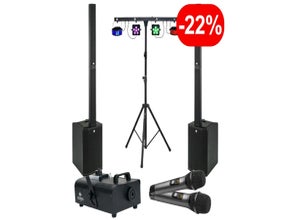 Event Paket mieten (ab € 279): Sound, Licht & Nebel ✓ HK Audio Polar 12 ✓ Bis 200 Personen ✓ Plug & Play Komplettset