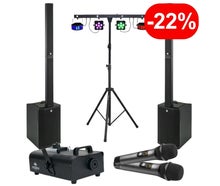 Event Paket mieten (ab € 279): Sound, Licht & Nebel ✓ HK Audio Polar 12 ✓ Bis 200 Personen ✓ Plug & Play Komplettset
