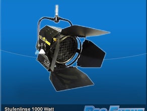 Stufenlinse 1000 Watt