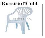 Kunststoffstapelstuhl