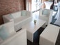 2-Sitzer Loungebank / Hocker / Sitzbank in weiß QUBO2 XL - Galerie - Bild 2