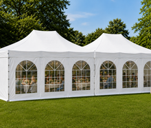 Event-Faltzelt 4x12 m Pavillon Festzel Partyzelt inkl. Auf- und Abbau