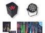Akku Floorspots 6x18 Watt RGBWA+UV, indoor - Galerie - Bild 2