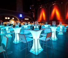 LED Stehtisch BUTTERFLY (leuchtend in allen Farben)