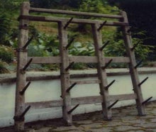 Flachsbank, Pflug, Egge, Bauernhof, Ackerbau, Nostalgisch