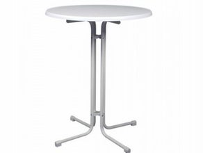 Stehtisch weiß 80 cm