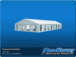 Festzelt 6x20m