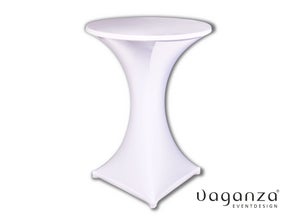 Stehtisch - Bartisch - Bistrotisch - Klapptisch inkl. Stretch-Husse
