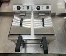 Friteuse Fritteuse Doppelfriteuse 2 x 220V