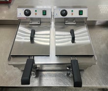 Friteuse Fritteuse Doppelfriteuse 2 x 220V