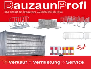 Bauzaun,Mobilzaun,Absperrgitter,Bühnengitter,Polizeigitter für Veranstaltungen und Baustellen
