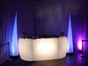 Mobile Cocktailbar // Bar // Beleuchtete Cocktailbar // Eventbar // Partybar // Tresen // Theke // Messestand // Messecounter // Messetresen // beleuchtet - Galerie - Bild 2
