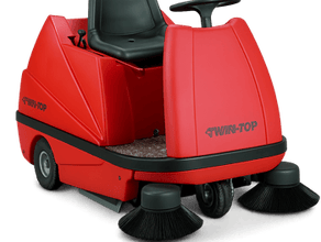 Kehrsaugmaschine TwinTop 1100E (Aufsitz) von Stolzenberg zur Miete