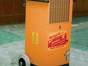 Bautrockner / Entfeuchter für 120 m², max. 60 l/24 h