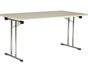 Konferenztisch, weiß, 120x80cm