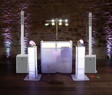 Party-Set Ton und Licht - WHITE Wedding