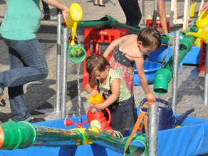 Wasserbaustelle - Wasserlabyrinth mieten