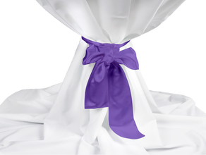 Schleife, violett für Stuhlhusse und Dekoration
