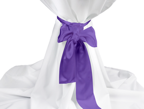 Schleife, violett für Stuhlhusse und Dekoration