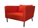 Sessel, retro, orange, Lounge, Design