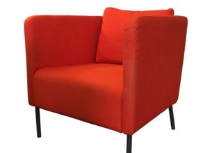Sessel, retro, orange, Lounge, Design