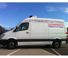Transporter, Mercedes Benz Sprinter 313 CDI, Hochdach, Langzeitmiete, Kühlfahrzeug, Frischdienst, Tiefkühlfahrzeug, Kastenwagen lang, 3,5 t, Multitemp, 2 Kammern, Trennwand