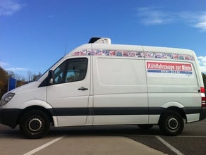 Transporter, Mercedes Benz Sprinter 313 CDI, Hochdach, Langzeitmiete, Kühlfahrzeug, Frischdienst, Tiefkühlfahrzeug, Kastenwagen lang, 3,5 t, Multitemp, 2 Kammern, Trennwand