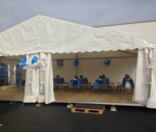 Partyzelt (profi Ausführung) 10m x 6 m