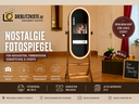 Nostalgie Fotospiegel mieten (ab € 349) inkl. Foto-Design I Requisiten I Lieferung & Aufbau - Galerie - Bild 1