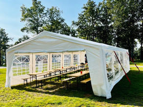 Partyzelt 5x10m, Festzelt, Eventzelt