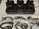 Intercom - Funkgeräte - 6 er Set - inkl. Ladestation und Earset - genehmigungsfrei
