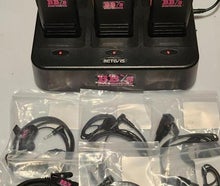 Intercom - Funkgeräte - 6 er Set - inkl. Ladestation und Earset - genehmigungsfrei