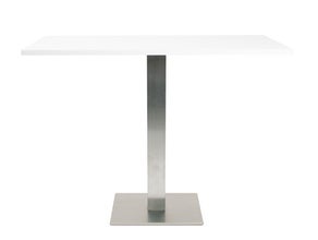 Hochtisch / Stehtisch INOX HIGH MIDI weiß