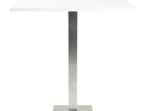 Hochtisch / Stehtisch INOX HIGH MIDI weiß