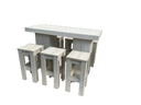 Woodlounge Hightable Set V1 mieten
