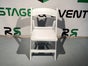 Hochzeitsstuhl, Klappstuhl Stuhl weiss, Sitzkissen, Hochzeit, Gartenstuhl, Wimbledon, Resin-Klappstuhl, Kunstharz-Stuhl, weißer Folding Chair, Bankettstuhl klappbar, Event-Klappstuhl, Catering-Stuhl, - Galerie - Bild 3