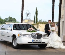 Mieten sie jetzt unsere Limousine als Hochzeitsfahrzeug