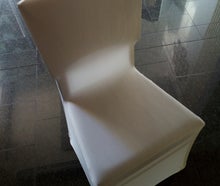 Stuhlhussen weiß