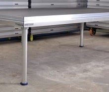 Bühnenpodest 2x1 m Nivtec-System