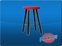 Barhocker rot