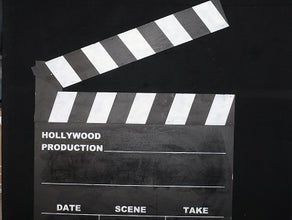 Filmklappe XXL, Film, Filmdekoration