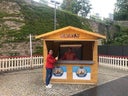Verkaufshütte oder Pavillon z.B. für den Weihnachtsmarkt, Marktstand, Bude, Weihnachtsmarktbude, Verkaufsstand, - Galerie - Bild 1