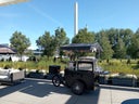 Catering Bike in Schwarz – mobile Gastronomie-Lösung für Messen & Veranstaltungen - Galerie - Bild 1