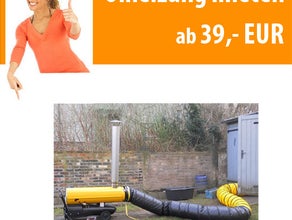 30 KW Dieselheizung Heizgebläse Öl Heizung Heizkanone